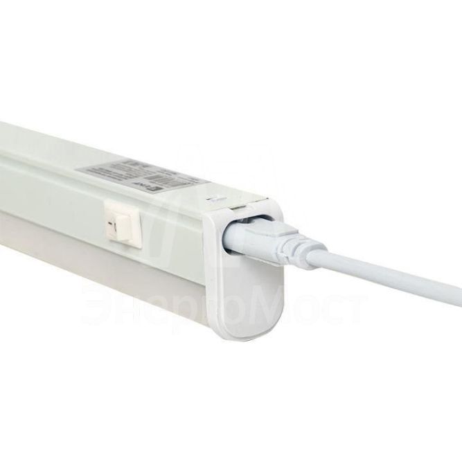 Светильник светодиодный ДБОВ-7103 10Вт 4000К IP20 линейный с выключателем Basic EKF LBS-7103-10-4000