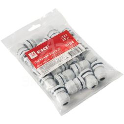 Сальник PG13.5 IP54 d отв. 20мм/d провод. 6-12мм PROxima EKF plc-pg-13.5-r