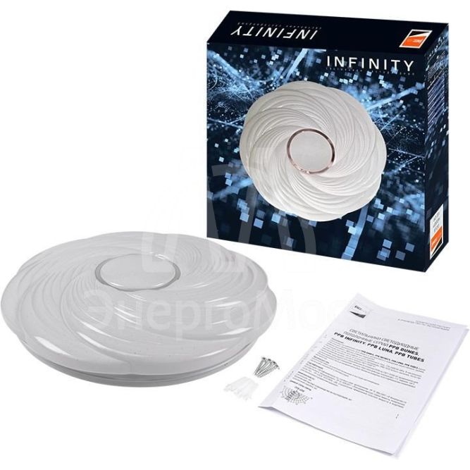 Светильник светодиодный PPB INFINITY 60Вт 4000К IP20 d480х75 настенно-потолочный JazzWay 5049536