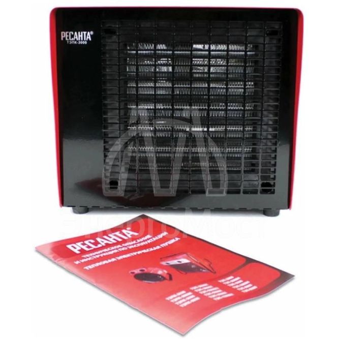 Пушка тепловая ТЭПК-3000 (керам.нагревательный элемент) Ресанта 67/1/22