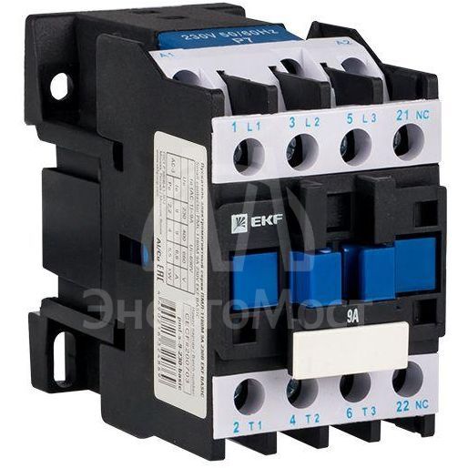 Пускатель электромагнитный ПМЛ-1160М 9А 230В Basic EKF pml-s-9-230-basic