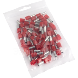 Наконечник штыревой втулочный изол. НШвИ 10.0-12 (уп.50шт) EKF nhvi-10.0-12