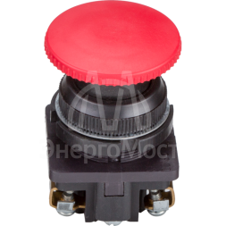 Выключатель кнопочный КЕ 191 У2 исп.2 красн. КЭАЗ 222896