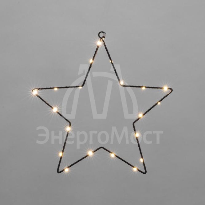 Фигура светодиодная подвесная&amp;quot;Звезда&amp;quot; на метал. каркасе тепл. бел. Neon-Night 501-057