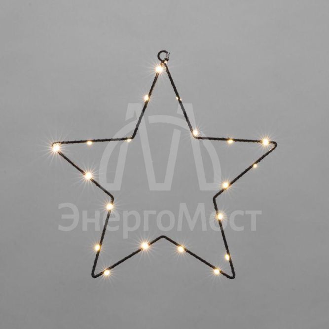 Фигура светодиодная подвесная&amp;quot;Звезда&amp;quot; на метал. каркасе тепл. бел. Neon-Night 501-057