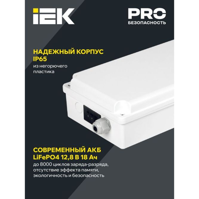 Блок аварийного питания БАП120-1.0 универс. для LED IP65 IEK LLVPOD-EPK-120-1H-U