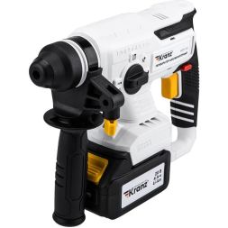 Перфоратор аккумуляторный SDS-plus 2.2Дж 1х4А.ч в кейсе Kranz KR-PT-120
