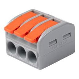 Клемма монтажная СМК PTC-3P 463 BL/3 450В 41А 0.5-6.0кв.мм JazzWay 5073845