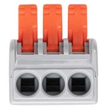 Клемма монтажная СМК PTC-3P 463 BL/3 450В 41А 0.5-6.0кв.мм JazzWay 5073845