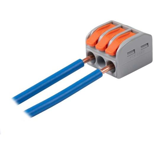 Клемма монтажная СМК PTC-3P 463 BL/3 450В 41А 0.5-6.0кв.мм JazzWay 5073845