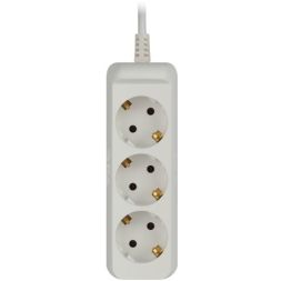 Удлинитель 3х1.5м с заземл. 10А ПВС 3х0.75 UX-3e-1.5m ЭРА Б0038575
