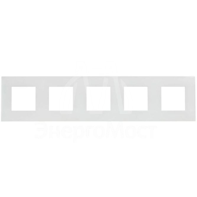 Рамка 5-м SKANDY SK-F05W арктич. бел. IEK SK-M52-K01
