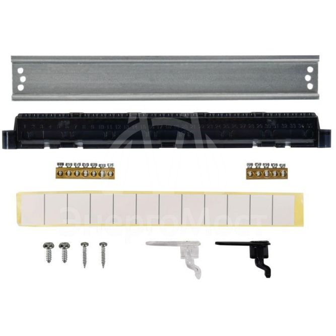 Корпус пластиковый ЩРН-П-12 IP41 черн. прозр. дверь UNION Compact IEK UIC-KP12-N-12-41-K01