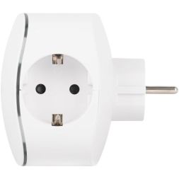 Разветвитель 3-м SP-3e-3USBAC-W + 3 USB A+C с заземл. со шторками 16А бел. Эра Б0069081