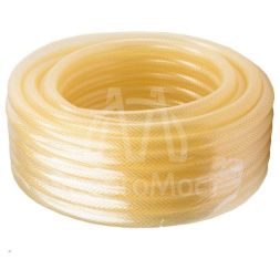 Шланг поливочный &amp;quot;Силикон&amp;quot;, трехслойный армированный прозрачный, 3/4, 25м Вихрь