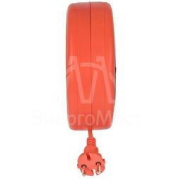 Удлинитель-рулетка 4х5м без заземл. 10А IP20 2.3кВт ПВС 2х0.75 PROxima EKF UBR-6-257-4-5