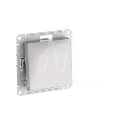 Выключатель 1-кл. AtlasDesign (сх. 1) 10AX быстрозажим. клем. механизм алюм. SE ATN000311S