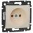 Механизм розетки 1-м СП Valena 16А IP21 без заземл. сл. кость Leg 774316