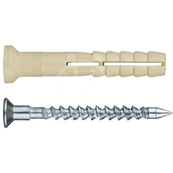 Дюбель-гвоздь нейлон пот. SMX-L 6х40 (уп.2000шт) Tech-KREP 133398