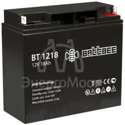 Аккумулятор ОПС 12В 18А.ч Battbee Delta BT 1218