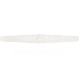 Держатель кабеля для прямого монтажа двусторонний бел. 240мм (уп.20шт) Rexant 28-4022