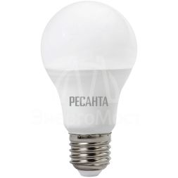 Лампа светодиодная Ресанта LL-R-A80-20W-230-6K-E27