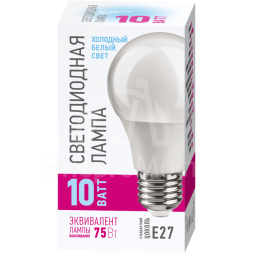 Лампа 82 911 OLL-A55-10-230-4K-E27-PROMO 10Вт ОНЛАЙТ 82911