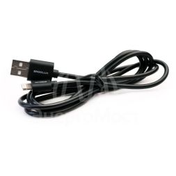 Кабель USB ELX-CDC03-C02 USB-Lightning 3А 1.2м зарядка+передача данных коробка черн. ERGOLUX 15096