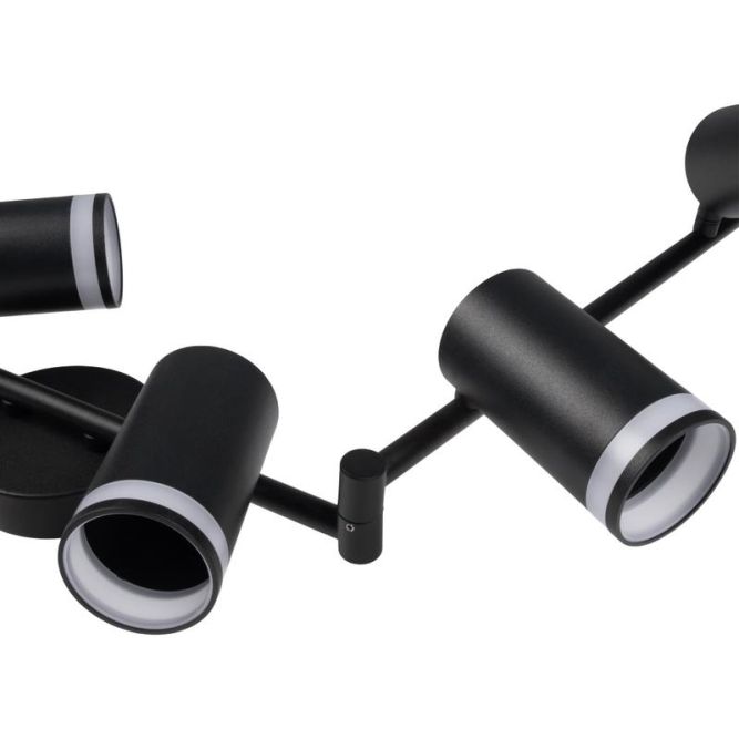 Светильник PCL-0306 6xGU10 IP20 230В BL настен./потолочн. декор. под лампу JazzWay 5066601