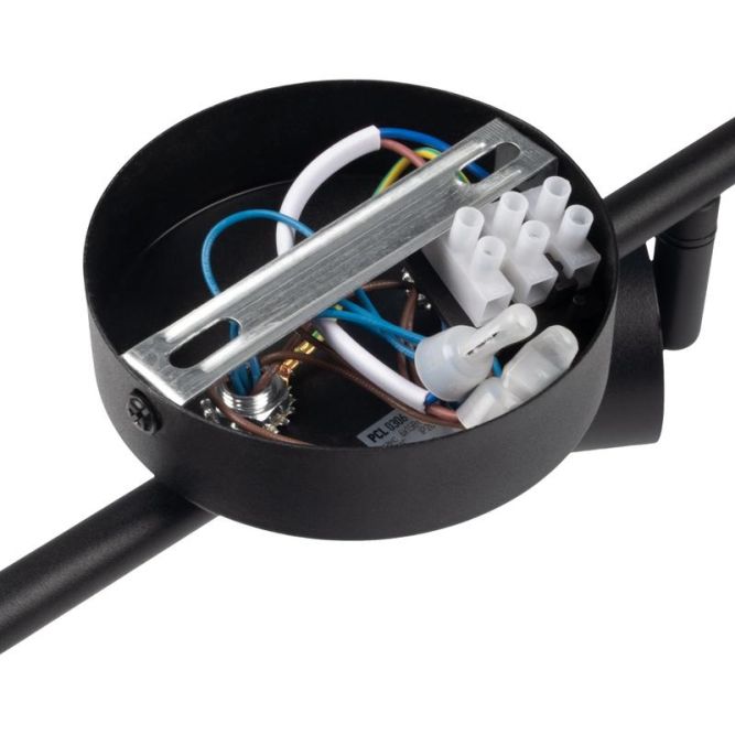 Светильник PCL-0306 6xGU10 IP20 230В BL настен./потолочн. декор. под лампу JazzWay 5066601