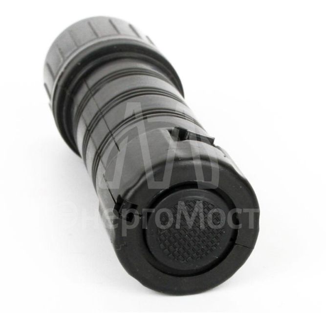 Фонарь 7102-ТН (черн. 1LED 1 реж 2XR03 ; блист-пакет) Ultraflash 11788