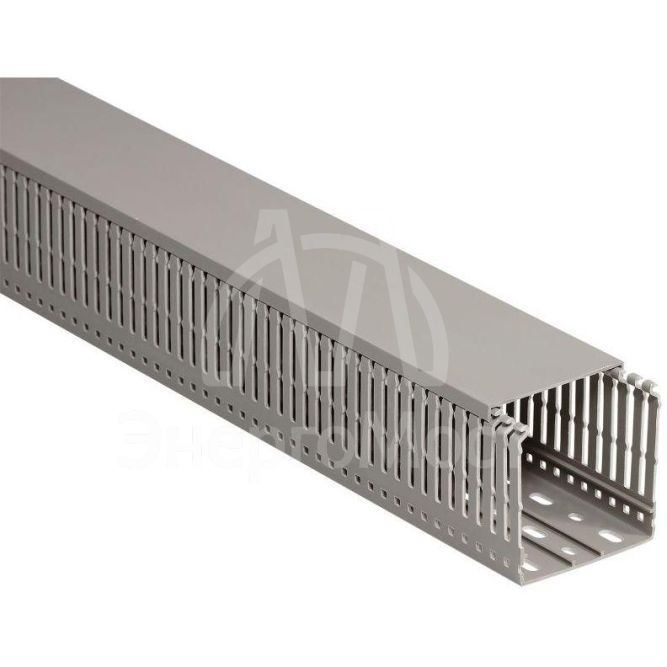 Кабель-канал перфорированный 80х60 L2000 ИМПАКТ серия М (7х11) IEK CKM50-080-060-1-K03