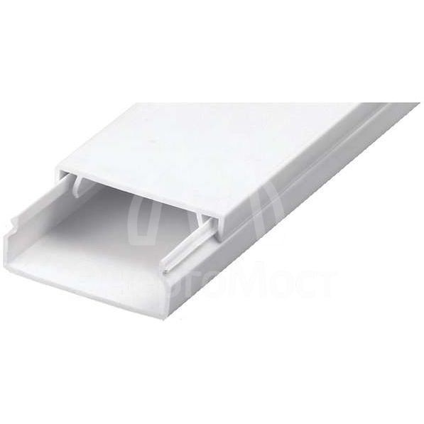 Кабель-канал 40х16 L2000 пластик с двойным замком УралПак КК-19040016-048