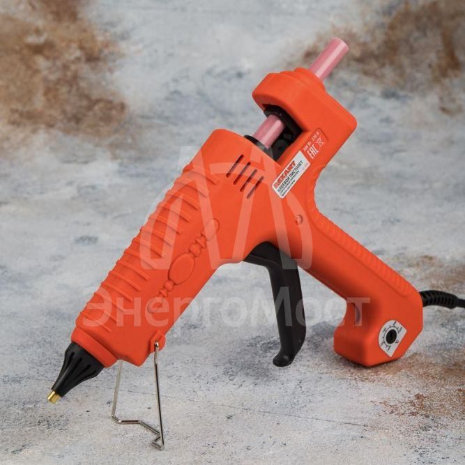 Пистолет клеевой 300Вт ЭКСПЕРТ настройка температуры 100…220град.C (блист.) Rexant 12-1550