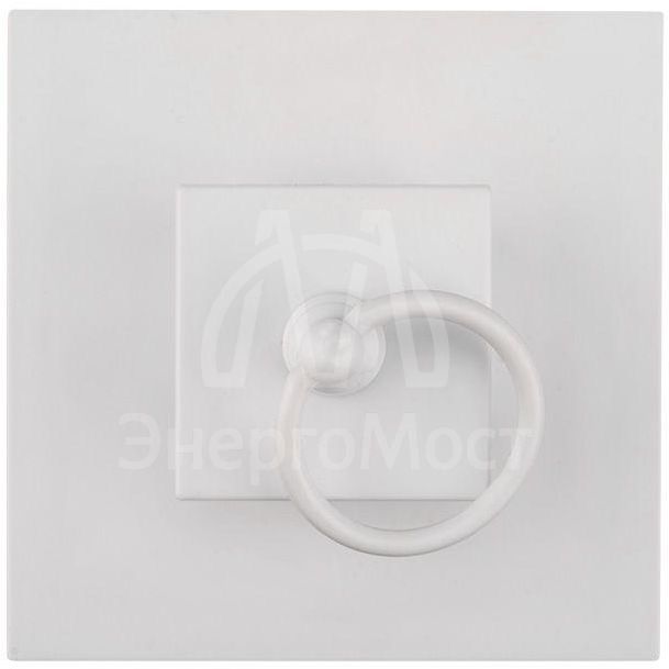 Фонарь декоративный со свечкой бел. корпус со снежинкой 12х12х18см тепл. бел. NEON-NIGHT 513-043