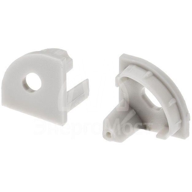 Заглушка ARH-KANT-16R с отверстием пластик Arlight 016189