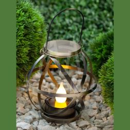 Светильник садовый ERASFM-01 Лофт 26см подвесной с ручкой металл ЭРА Б0044845