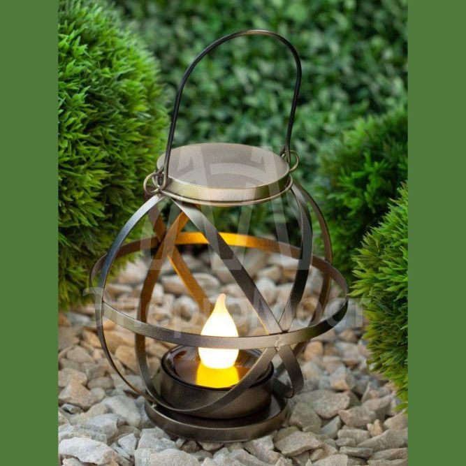 Светильник садовый ERASFM-01 Лофт 26см подвесной с ручкой металл ЭРА Б0044845