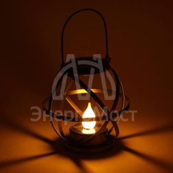 Светильник садовый ERASFM-01 Лофт 26см подвесной с ручкой металл ЭРА Б0044845