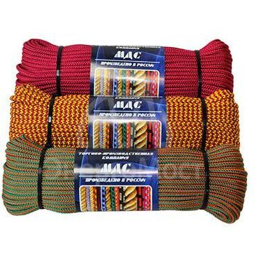 Шнур плетеный полипр. 4мм 16 прядный (уп.20м) Партнер 70696