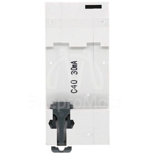 Выключатель автоматический дифференциального тока (АВДТ) 1P+N С 40А 4.5кА 30мА Тип-AС 230В City9 Set SE C9D34640