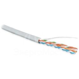 Кабель витая пара U/UTP кат.5e 4х2х24AWG solid LSZH нг(А)-HF UUTP4-C5E-S24-IN-LSZH-OR-305 оранж. (уп.305м) Hyperline 46858