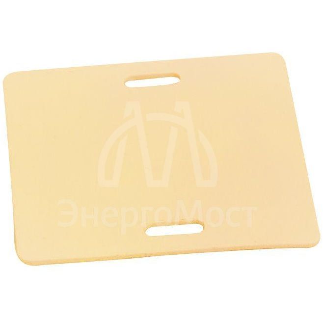 Бирка маркировочная мягкая У-134М (большой квадрат) (уп.100шт) PROxima EKF mm-134-bs