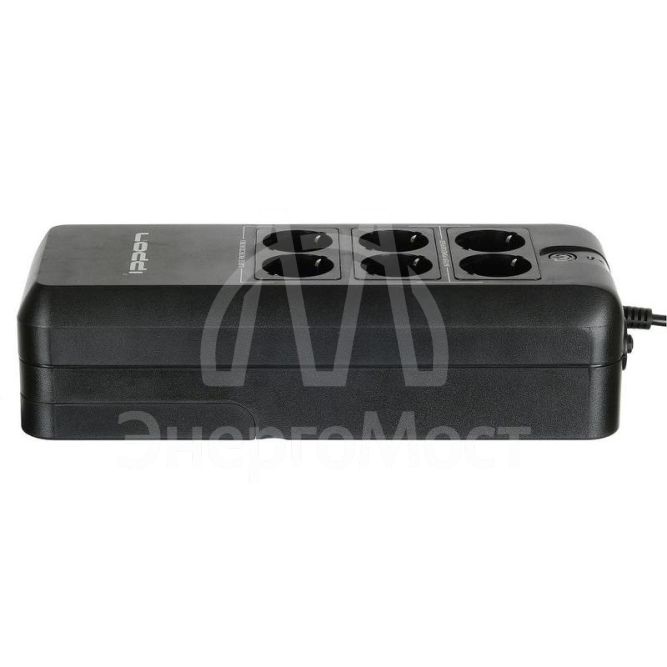 Источник бесперебойного питания Back Verso 600 300Вт 600В.А черн. IPPON 751617