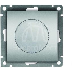 Светорегулятор СП Афина 500Вт механизм серебр. Universal A0101-S