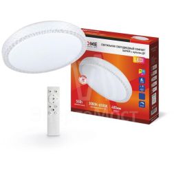 Светильник светодиодный COMFORT SAPHIR 55Вт 230В 3000-6500К 4400лм 400х100мм с пультом ДУ IN HOME 4690612034850