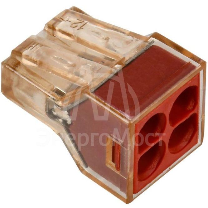 Клемма строительно-монтажная СМК 773-604 (уп.4шт) IEK UKZ10-604-004