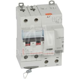 Выключатель автоматический дифференциального тока 2п C 16А 30мА тип AC 10кА DX3 4мод. Leg 411158