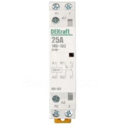 Контактор модульный МК-103 1НО+1НЗ 25А 230В SchE 18065DEK