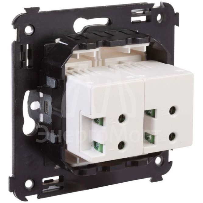 Устройство зарядное USB СП Avanti &amp;quot;Белое облако&amp;quot; DKC 4400543